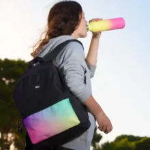 Alternative view of Milan Backpack Sunset Black