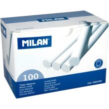 Milan Chalk 100 Pack - White