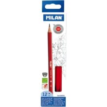 Milan HB Pencils Graphite 2.2mm Hexagonal 12 Pack