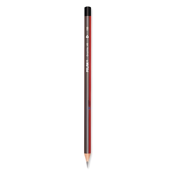 Milan HB Pencil Graphite 2.2mm Triangular Single 1 Milan HB Pencil Graphite 2.2mm Triangular Single
