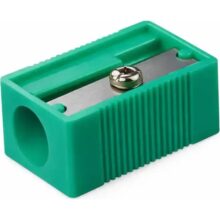 Milan Single Hole Pencil Sharpener Green