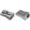 Milan Aluminium Single Hole Pencil Sharpener