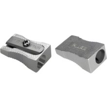 Milan Aluminium Single Hole Pencil Sharpener