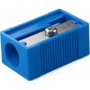 Milan Single Hole Pencil Sharpener Blue