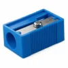 Milan Pencil Sharpener Single Hole Plastic - Blue