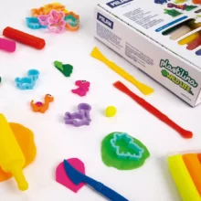 Milan Plastilina Modelling Clay Play Set Wildlife