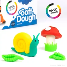 Milan Soft Dough Basic Colours 10 Pack