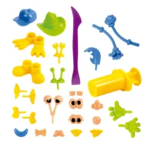 Milan Soft Dough Play Kit - Funny Faces
