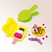 Milan Soft Dough Play Kit - Ice Cream and Waffles