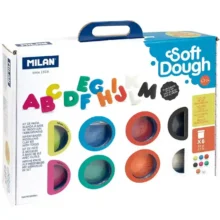 Milan Soft Dough Play Kit - Lots of Letters