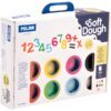 Milan Soft Dough Play Kit Lots of Numbers Maths Set