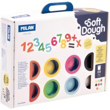Milan Soft Dough Play Kit Lots of Numbers Maths Set