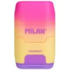 Milan Sunset Compact Sharpener and Eraser - Pink