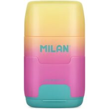 Milan Sharpener and Eraser - Sunset Yellow