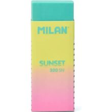 Milan Sunset Turquoise Eraser