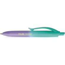 Milan Sunset P1 Touch Mini Ballpoint Pen Blue Ink 1.0mm Turquoise Violet