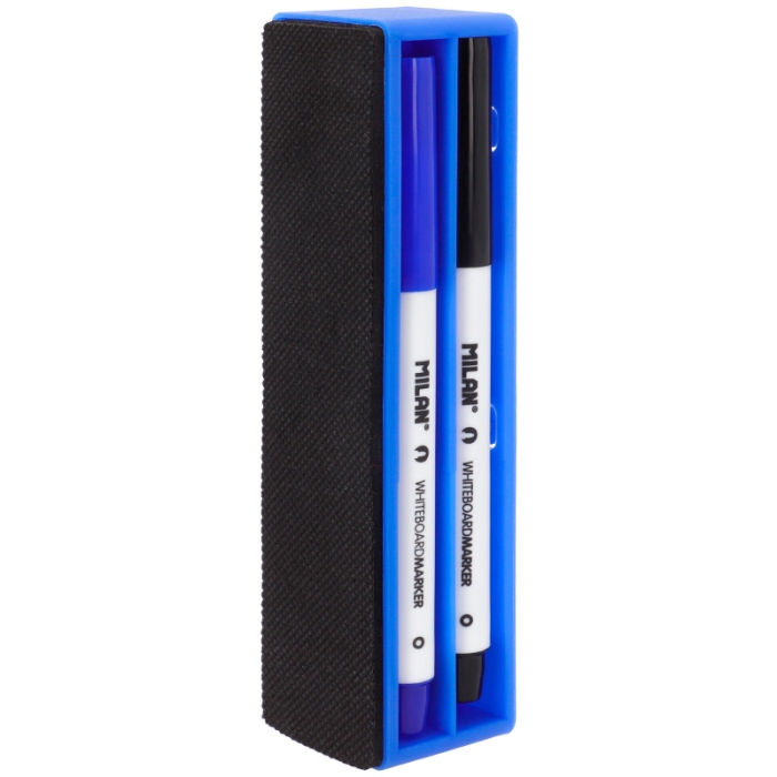 Milan Whiteboard Markers and Magnetic Whiteboard Eraser - Image 2