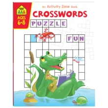School Zone Activity Zone Book - Crosswords - Ages 8-10
