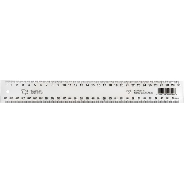 Taurus Ruler 200mm Clear 1 Taurus Ruler 200mm Clear