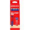 Warwick Ballpoint Pens Blue Ink 1.0mm Capped 10 Pack
