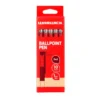 Warwick Ballpoint Pen Red Capped 10 Pack Red