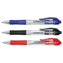Alternative view of Warwick Ballpoint Pen Retractable Comfort Grip 3 Pack