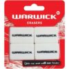 Warwick Eraser 4 Pack