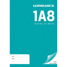 Warwick Exercise Book 1A8 36 Leaf A4 Unruled 255x205mm