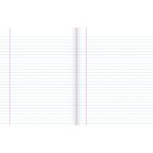 Alternative view of Warwick Exercise Book 1B4 32 Leaf Ruled 7mm 230x180mm