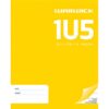 Warwick Exercise Book 1U5 B5 32 Leaf 12mm Mixed Ruled and Unruled