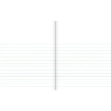 Alternative view of Warwick Exercise Book 1U5 12mm 1/3 Unruled 2/3 Ruled 32 Leaf 255 X 205mm