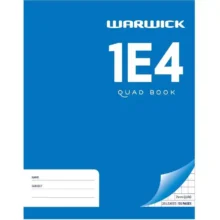 Warwick Exercise Book Quad 1E4 28 Leaf 7mm 230x180mm
