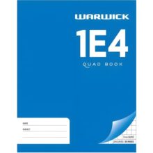 Warwick Quad Exercise Book 1E5 B5 36 Leaf 7mm