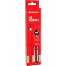 Warwick HB Pencils Graphite Hexagonal 12 Pack