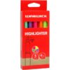Warwick Highlighter Slimline Assorted Colours 5 Pack