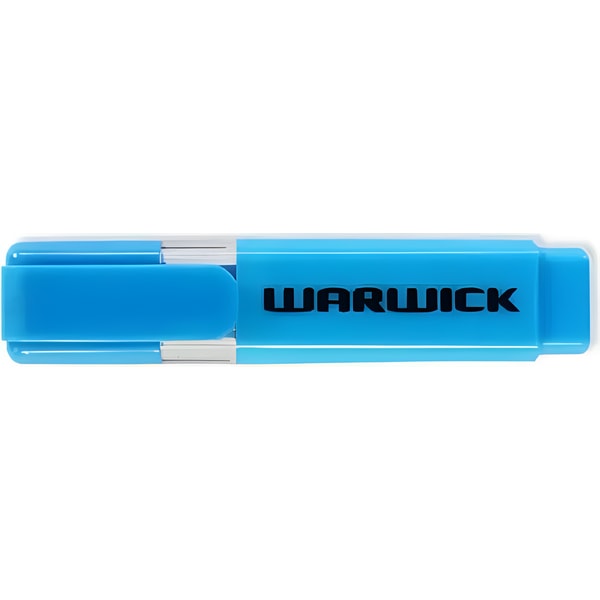 Warwick Highlighter Blue Stubby Chisel Tip 1 Warwick Highlighter Blue Stubby Chisel Tip