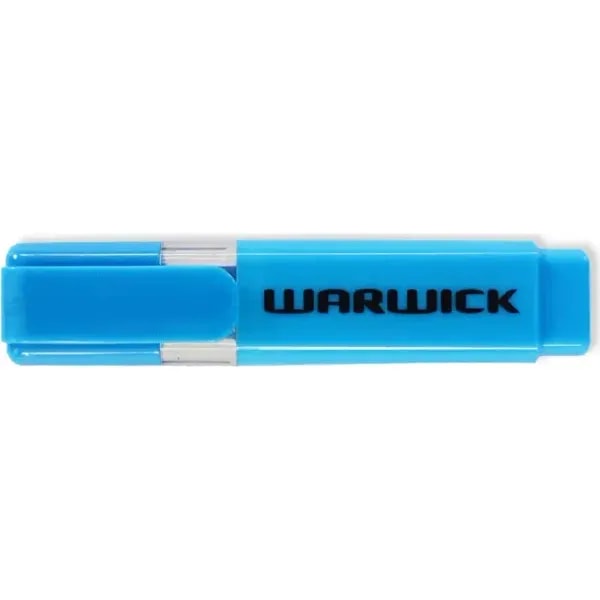 Warwick Highlighter Blue Stubby Chisel Tip 1 Warwick Highlighter Blue Stubby Chisel Tip