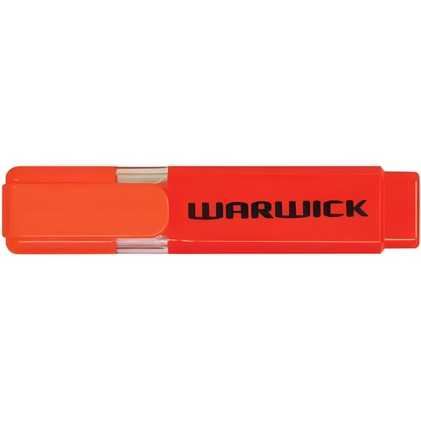 Warwick Highlighter Orange Stubby Chisel Tip 1 Warwick Highlighter Orange Stubby Chisel Tip