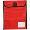 Warwick Homework Bag XL 450x360mm Hook & Loop Red 2 Warwick Homework Bag XL 450x360mm Hook & Loop Red