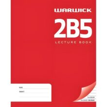 Warwick Lecture Book 2B5 B5 94 Leaf Ruled 7mm