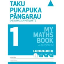 Warwick My Maths Book 1 Quad 10mm Alternating Pages