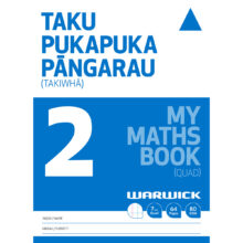 Warwick My Maths Book 2 Quad 7mm 64 Page