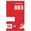 Warwick 8B3 Top Opening Spiral Notebook 50 Leaf Ruled 7mm
