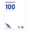 Warwick Value Writing Pad A4 7mm Ruled 100 Leaf