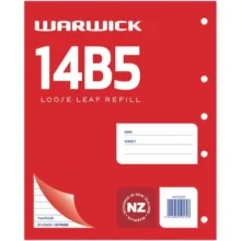 Warwick Refill 14B5 Loose Leaf 50 Leaf Ruled 7mm
