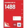 Warwick Refill 14B8 Loose Leaf 50 Leaf A4 Ruled 7mm