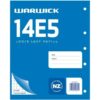 Warwick Quad Refill Paper 14E5 B5 40 Leaf 7mm Grid Loose Leaf