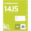 Warwick Quad Refill Paper 14J5 B5 40 Leaf 5mm Grid Loose Leaf