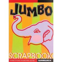 Warwick Scrapbook Jumbo 28 Leaf Coloured Pages
