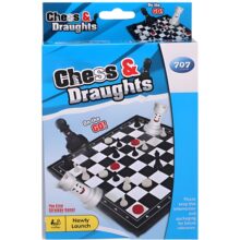 707 Games Chess and Draughts Board Game